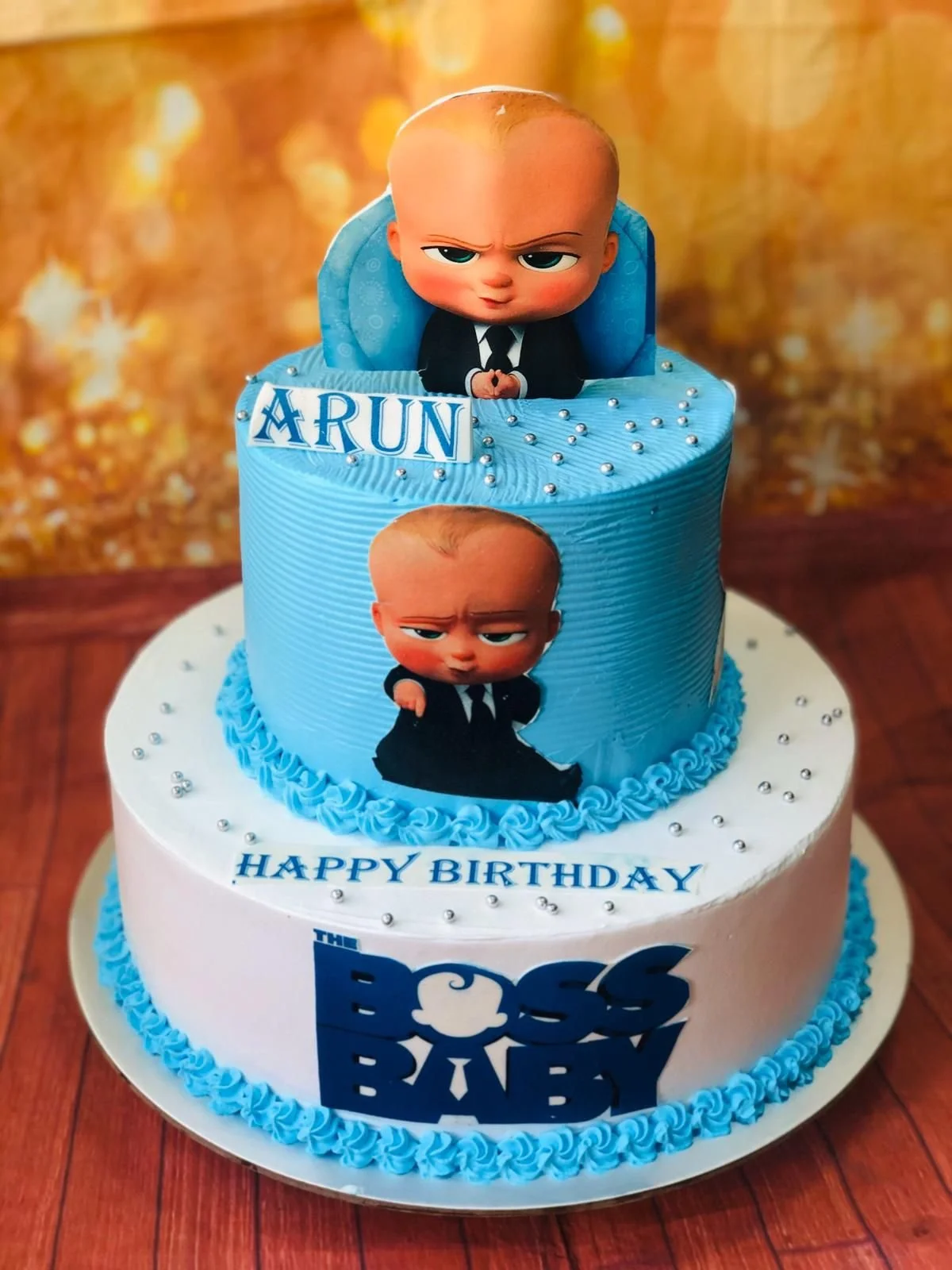 Boss Baby Step Cake