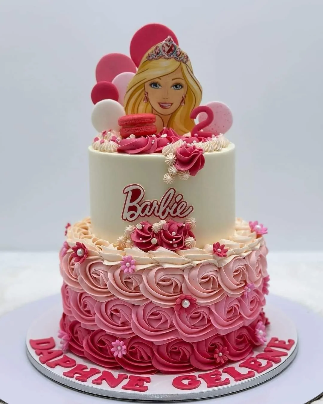 Barbie Step Cake