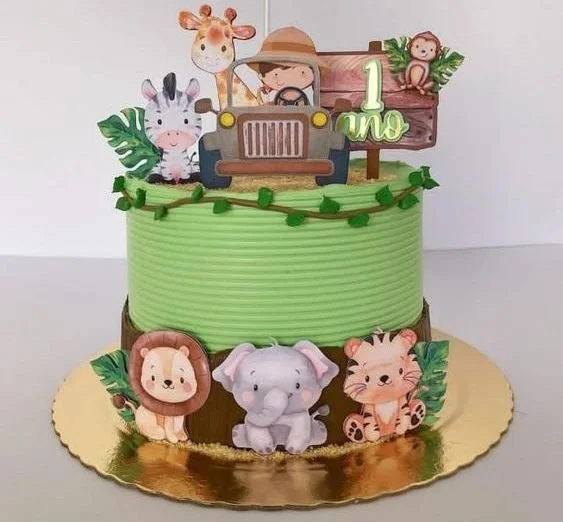 Jungle Safari Cake