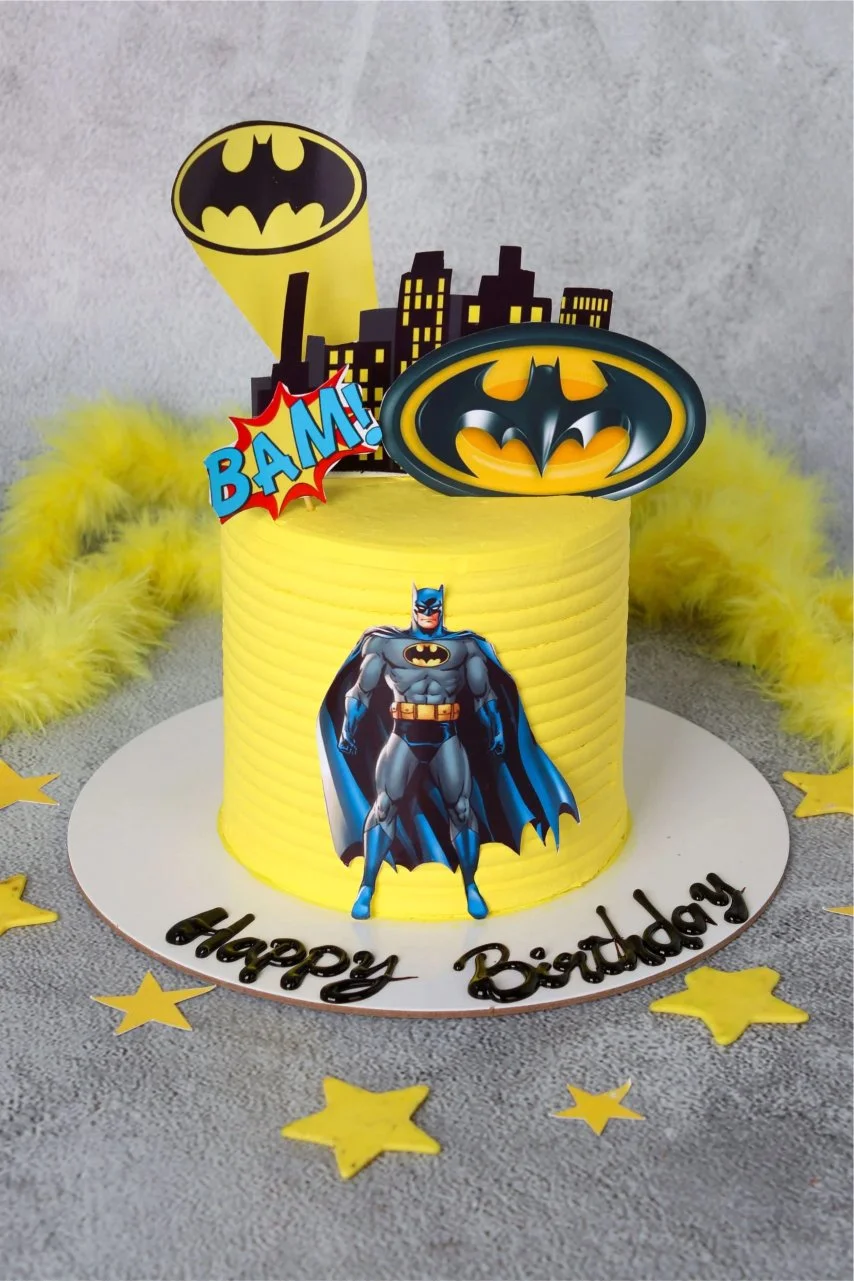 Batman Theme Cake