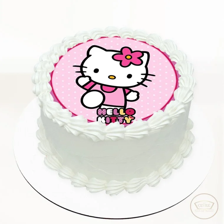 Hello Kitty Photo Cake