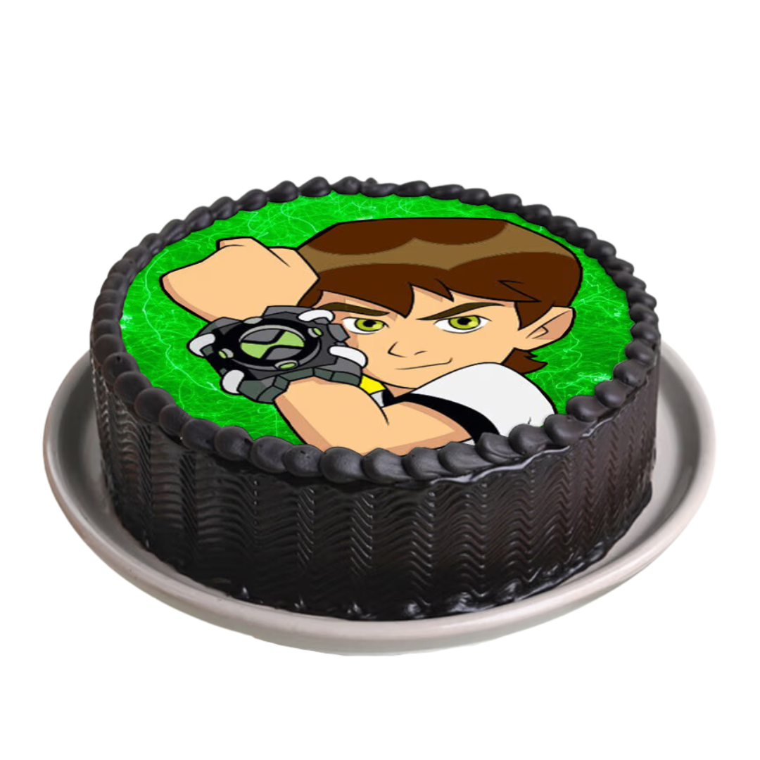 Ben 10 Photo Cake