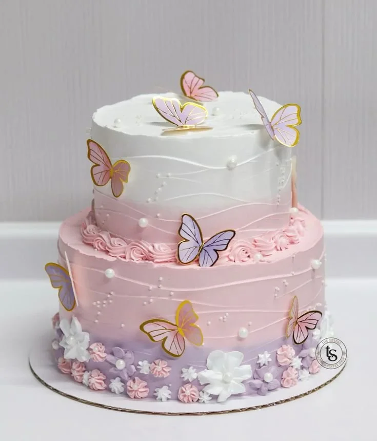 Butterfly Step Cake