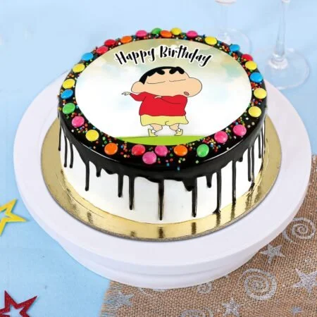 Shinchan Photo Cake