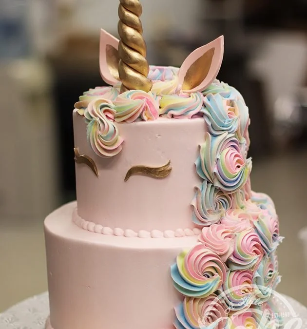 Unicorn Step Cake