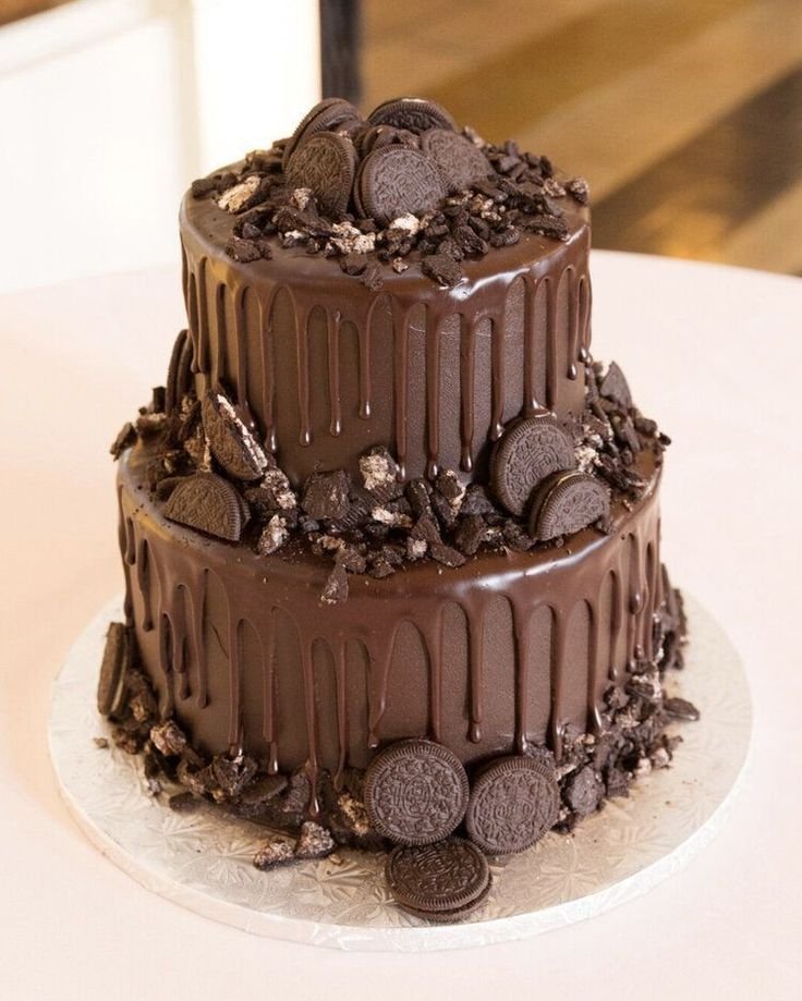 Designer Oreo Toppings Step Cake