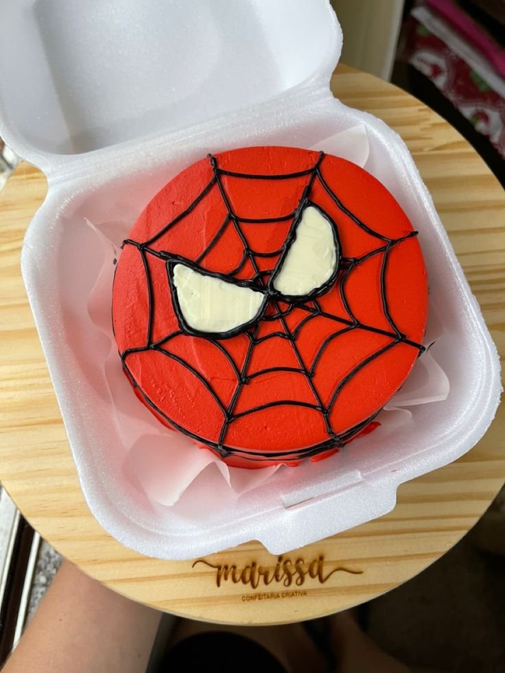 Spiderman Bento Cake