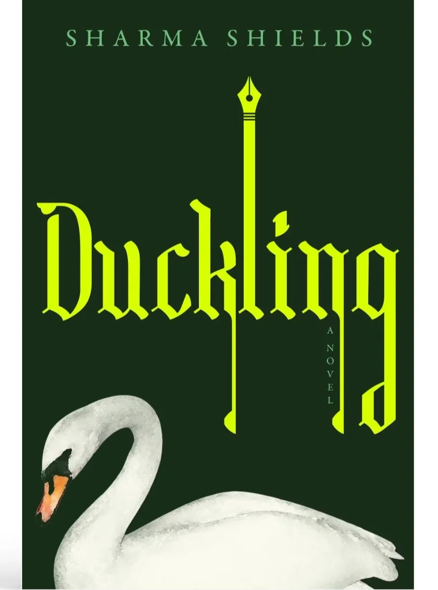 I can't stop looking at @henryholtbooks gorgeous jacket for @sharmashields's forthcoming novel DUCKLING, publishing in March 2027.

DUCKLING is an extraordinary reimagining of Hans Christian Andersen's life, shaped by Sharma's lifelong relationship w