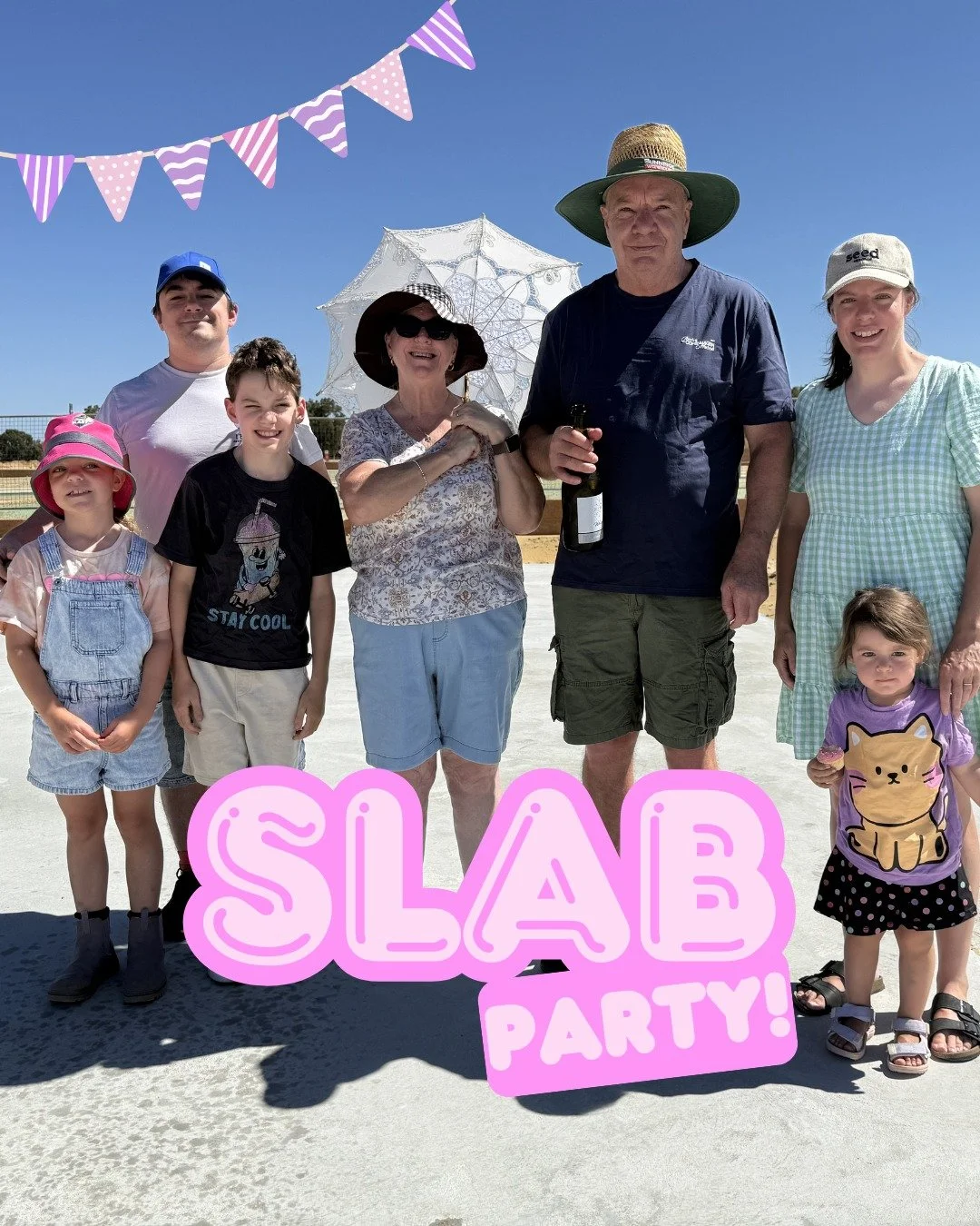 🎉Kim &amp; Terry&rsquo;s Slab Party 🎉
ㅤ

What better way to celebrate a new slab than with bubbles- for the kids 🫧 and adults 🥂🍾
ㅤ

New slabs are a very special occasion for the entire family. We love hosting slab parties and bringing your VIP&r
