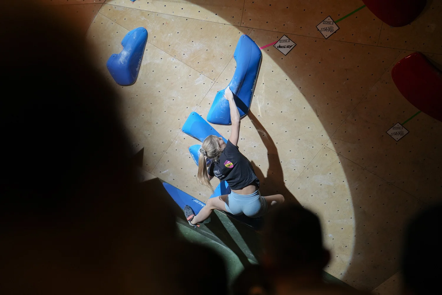 Climbing at Berkshire Boulders
