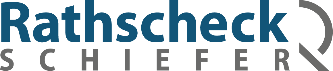Logo der Firma Rathschek Schiefer.