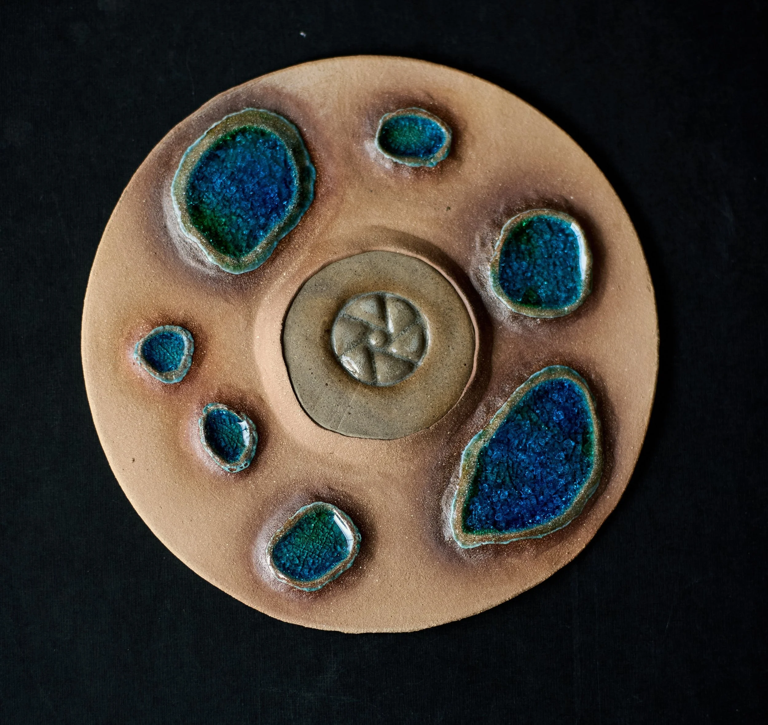 Mythical Tile #1  Ceramic Portal to the Otherworldly