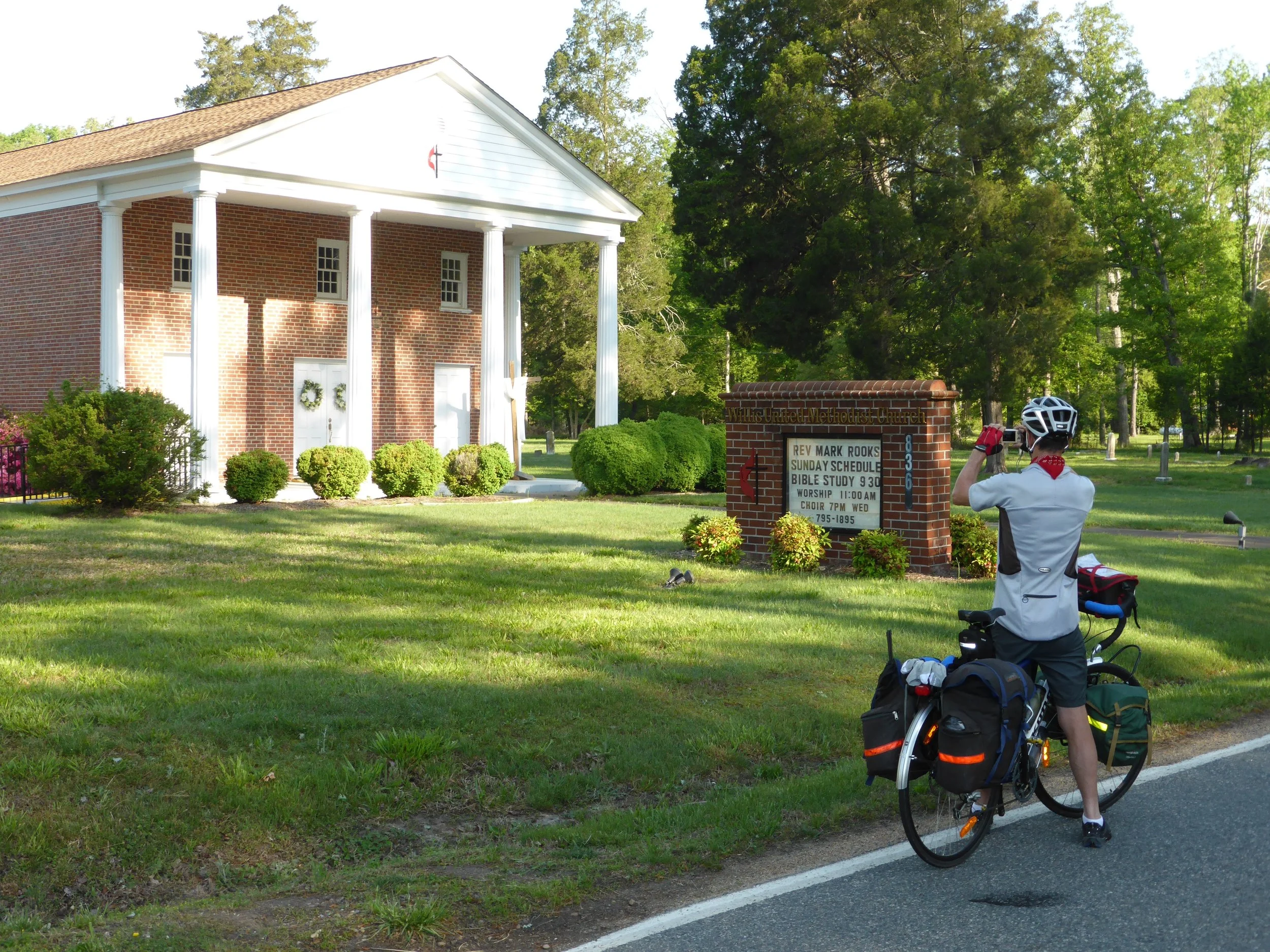A sprinkling of Trail Magic..... Yorktown VA to Glendale VA
