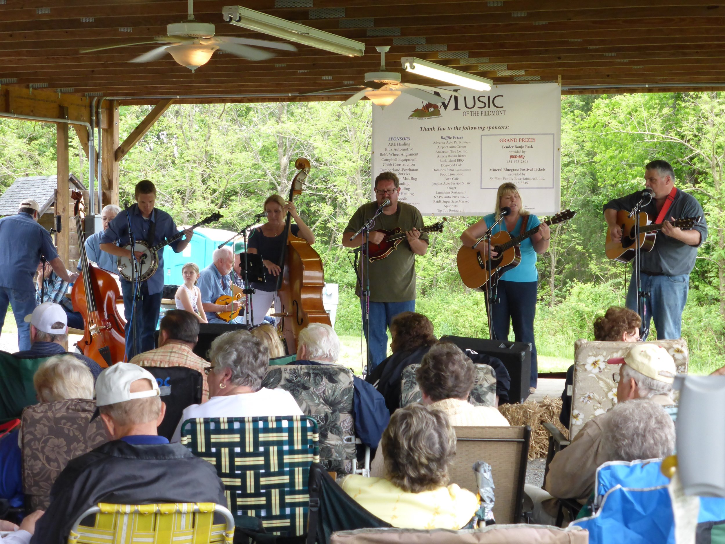 Bluegrass and Sore Arse...  Mineral VA to Charlottesville VA
