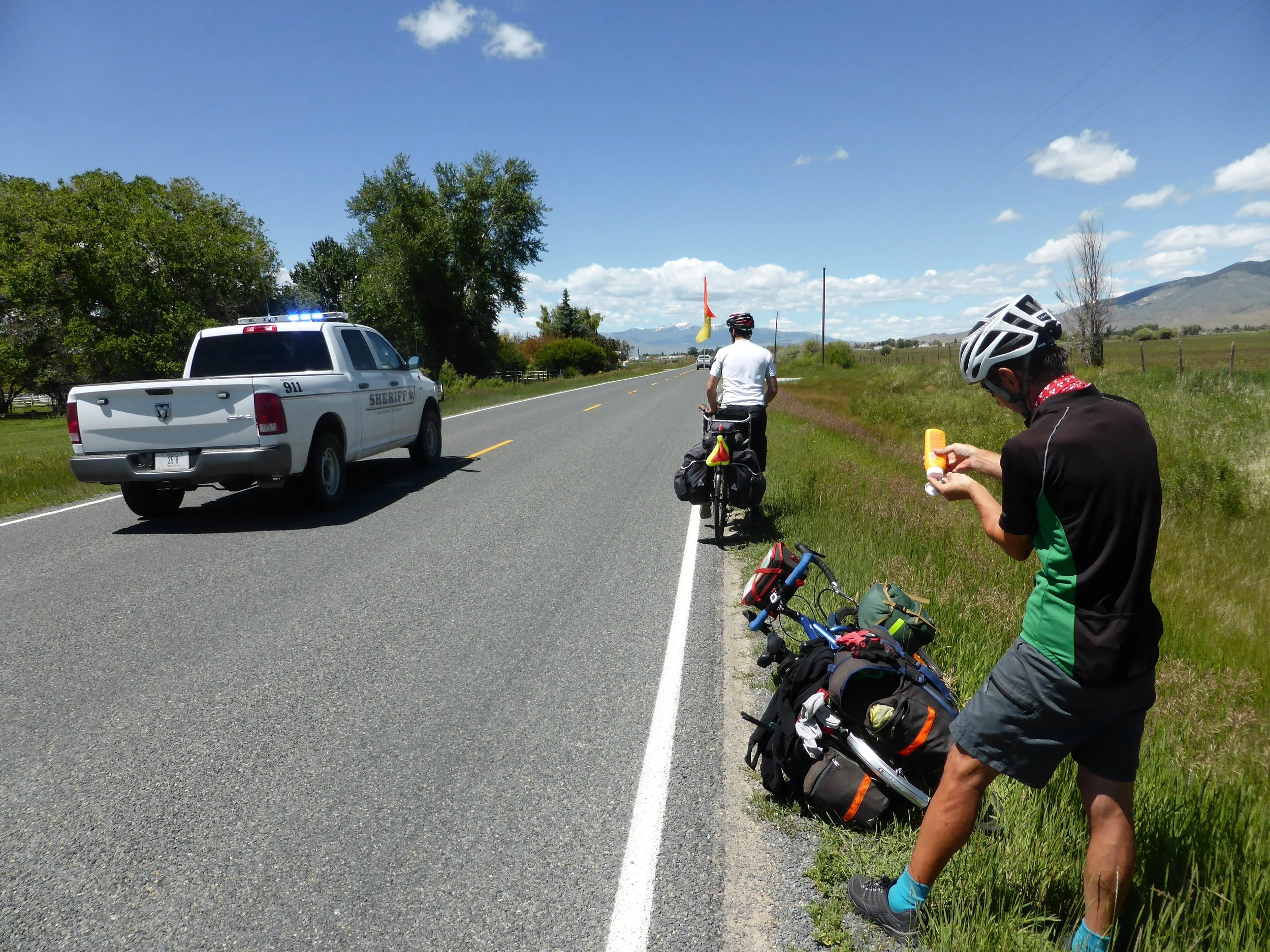 Paul sets the Pace and Terry gets Pulled Over - Ennis to Dillon