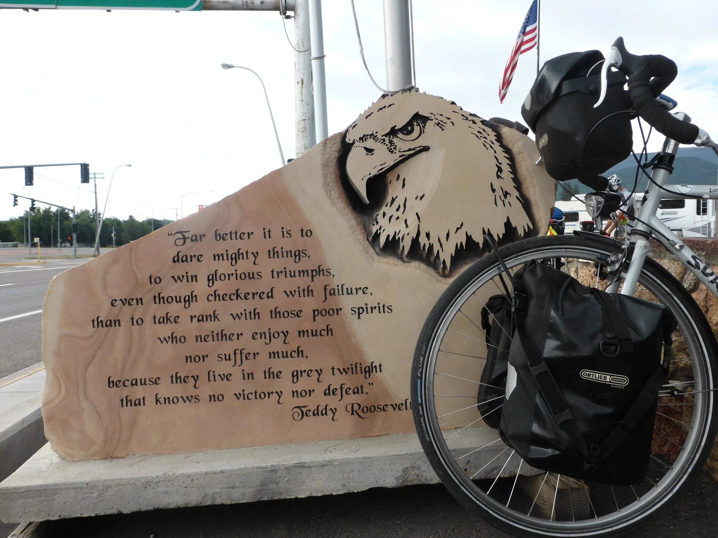 In the Footsteps of Lewis and Clark - Missoula to Whitehouse Campground, nr Powell