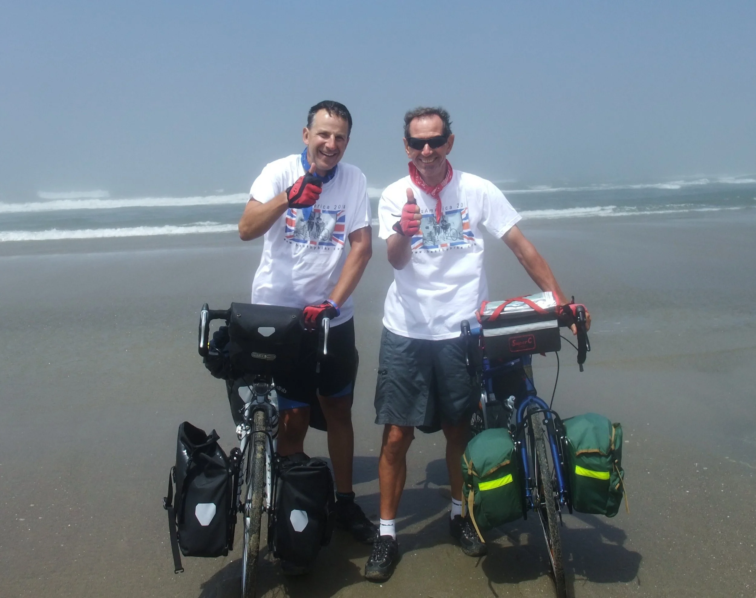 Job Done! Swisshome to Florence. Total distance: 4264 miles across the USA 