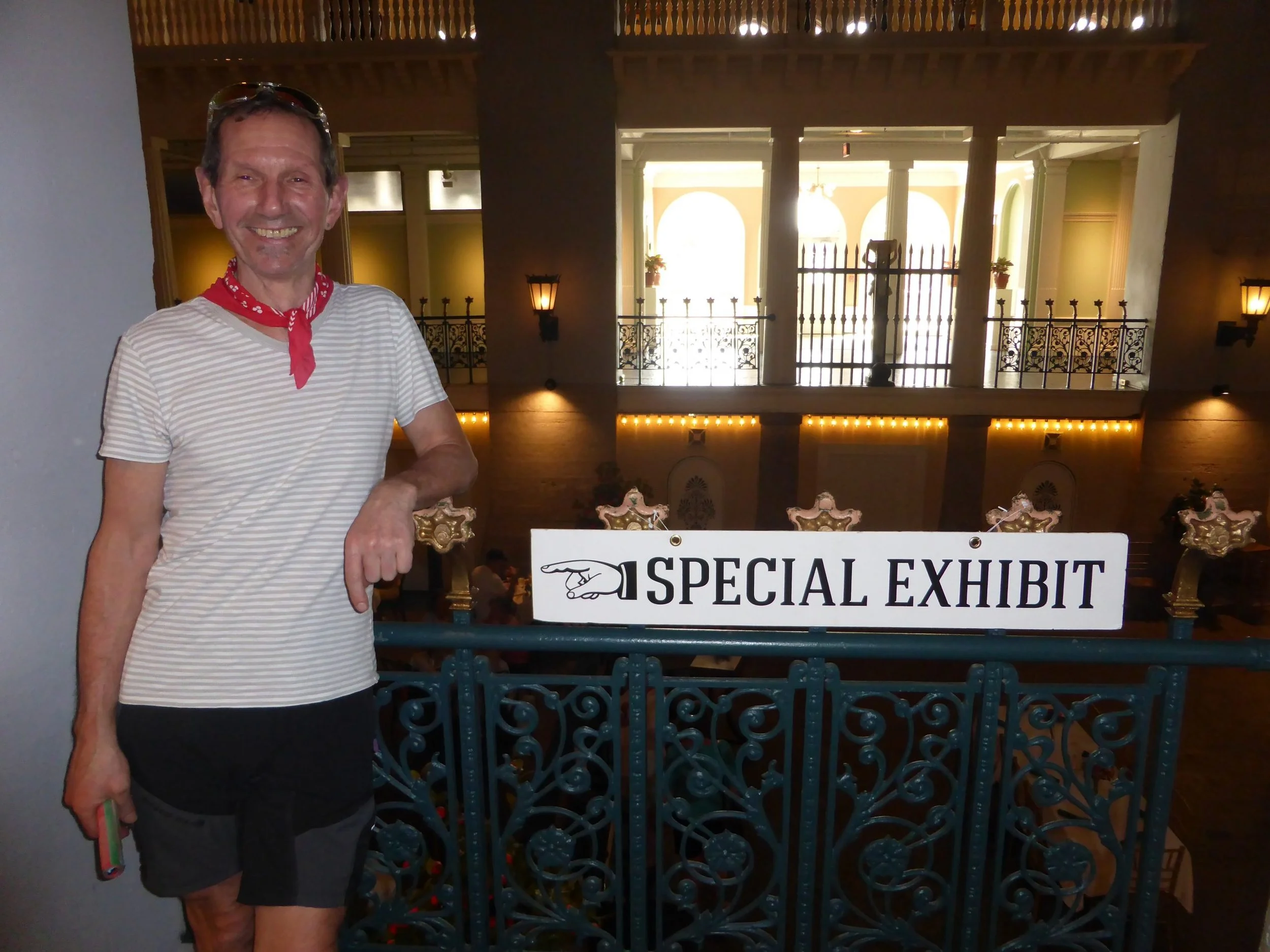 Tie a yellow ribbon around the Live Oak Tree! Terry flies in.....