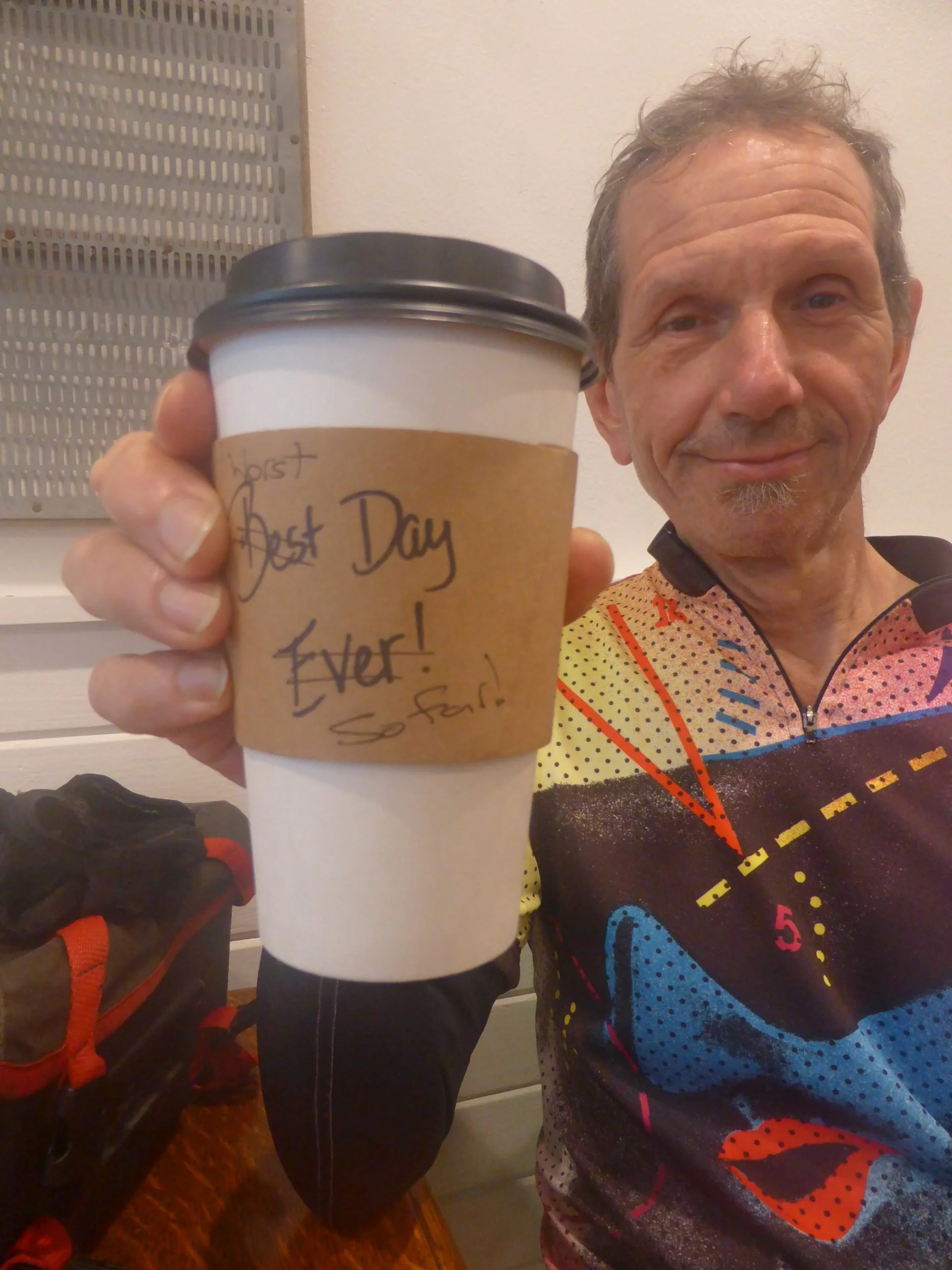 Cock-eyed Penguins and Giant Chickens on the road to hell….  Coldspring to Navasota