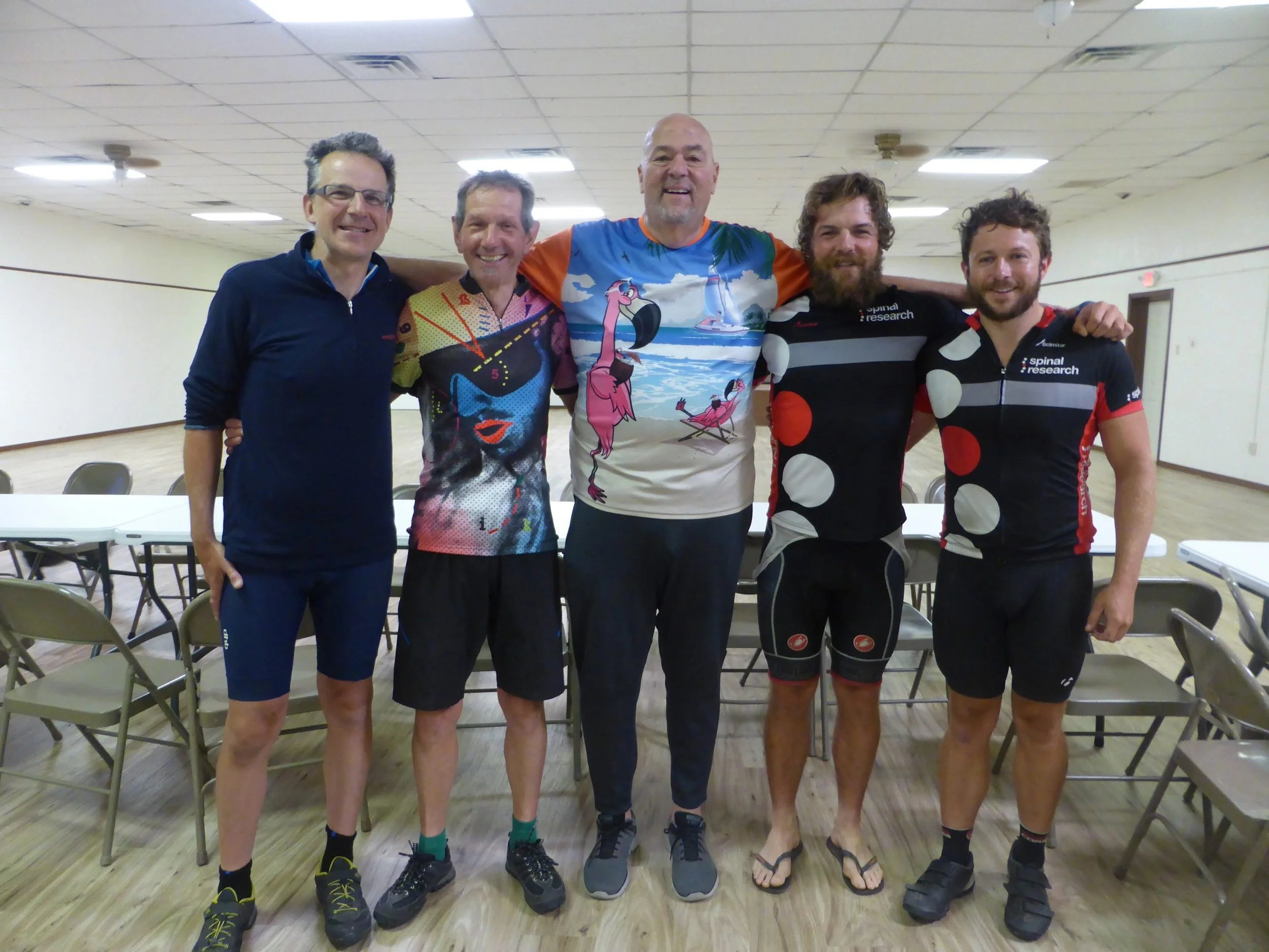 Bedding down with Bubba’s Pampered Pedalers….    Langtry to Sanderson