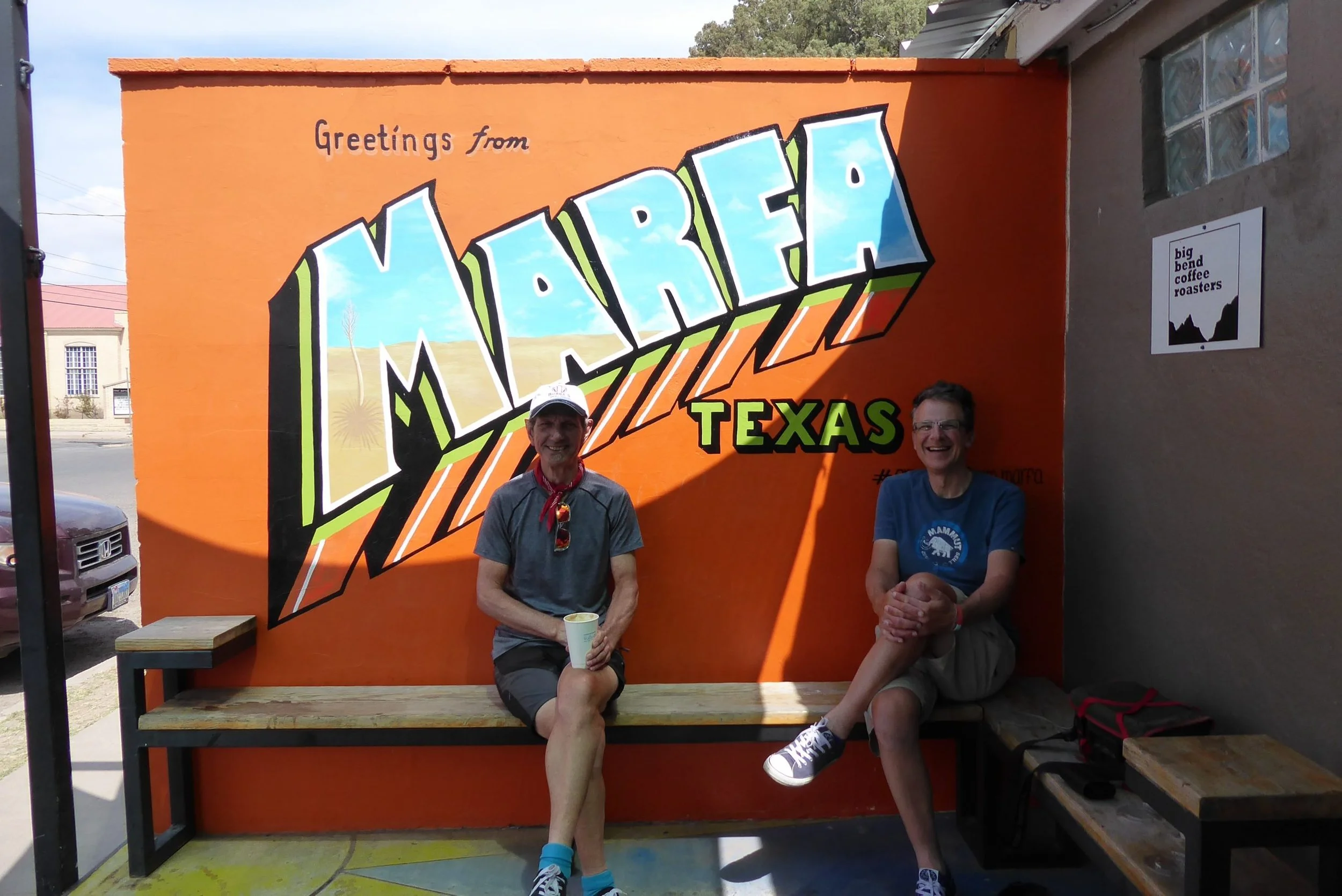 The art of doing nothing....  Marfa