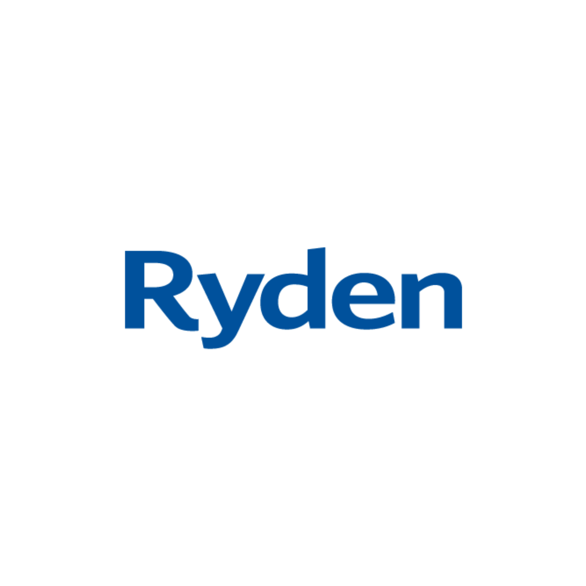 Ryden logo in blue text on a white background.