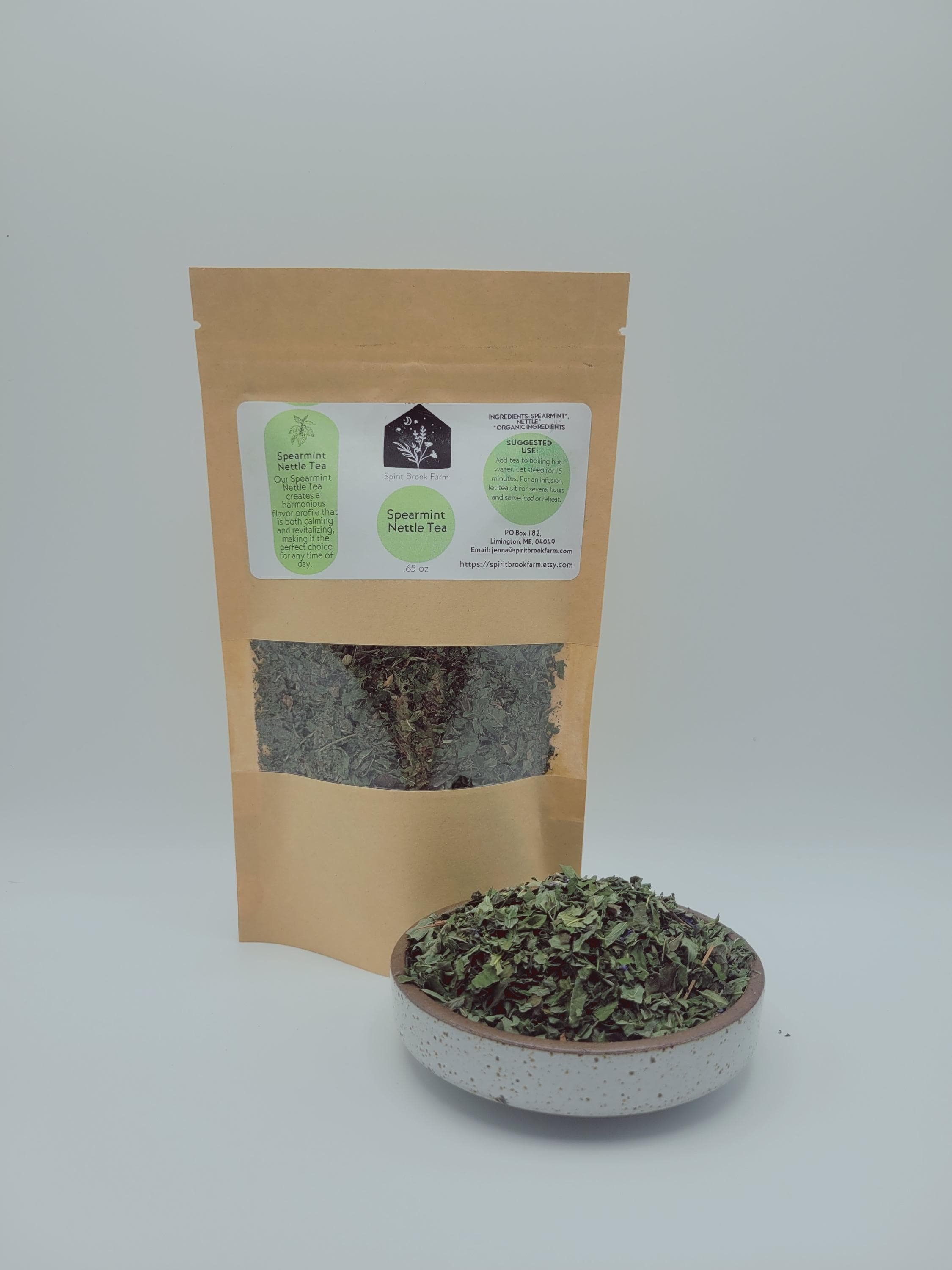 Spearmint Nettle Herbal Tea