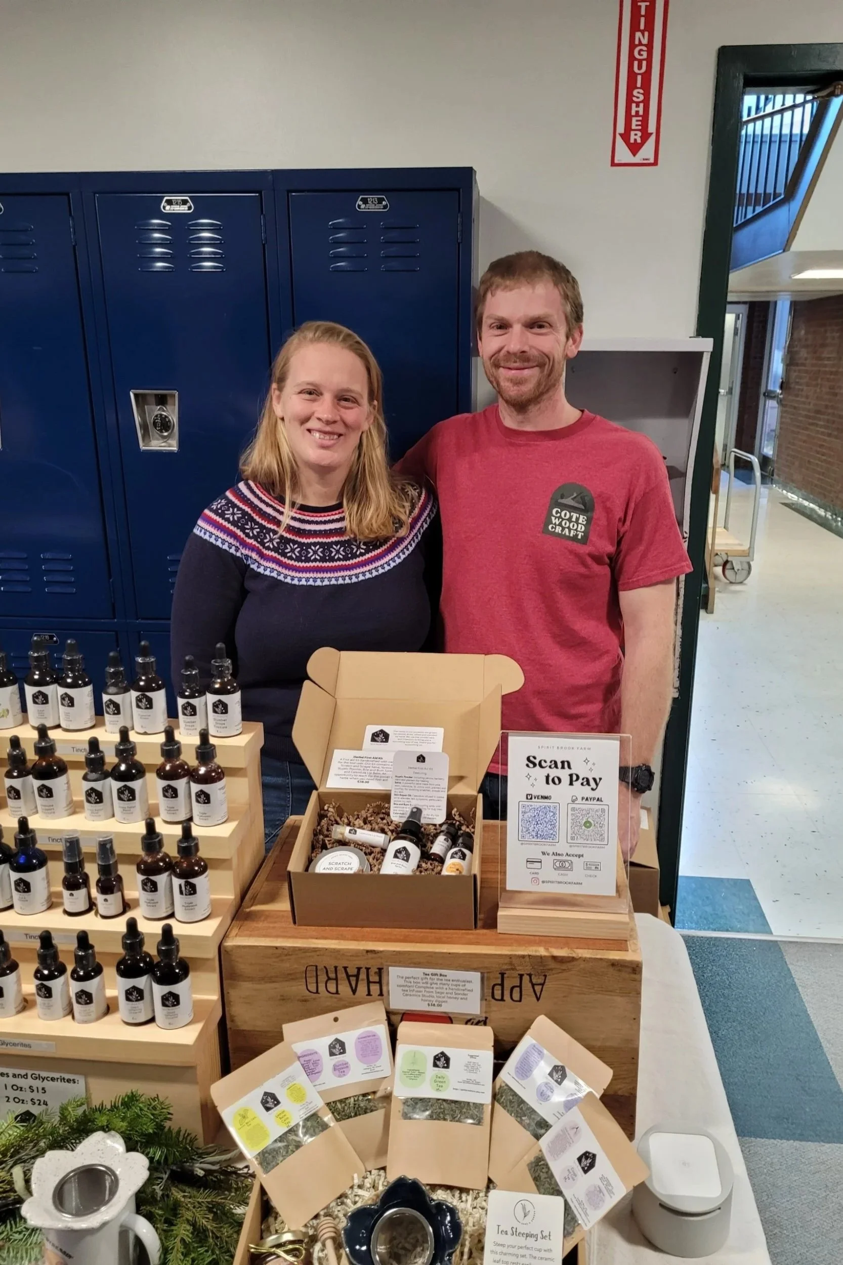 Eric and Jenna of Spirit Brook Farm