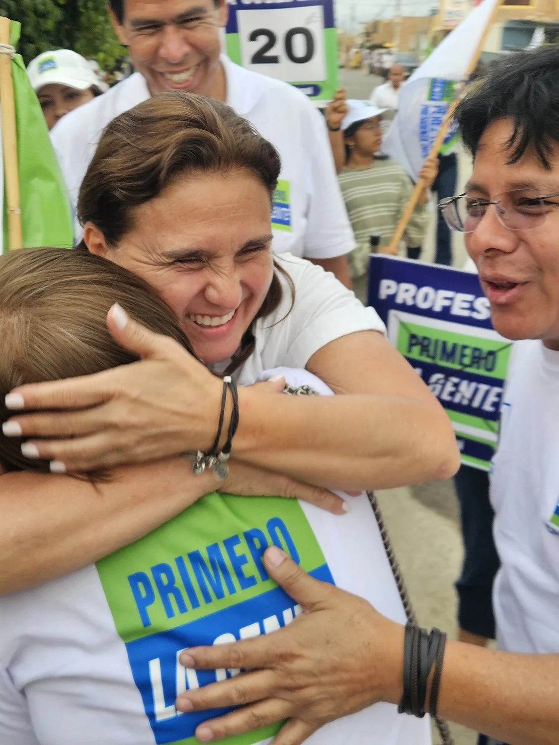 Marisol Perez Tello en evento de campaña