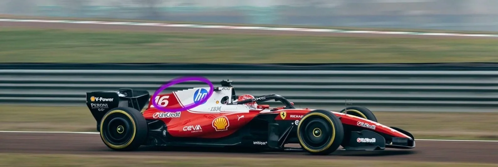 The shark fin design of the SF-26