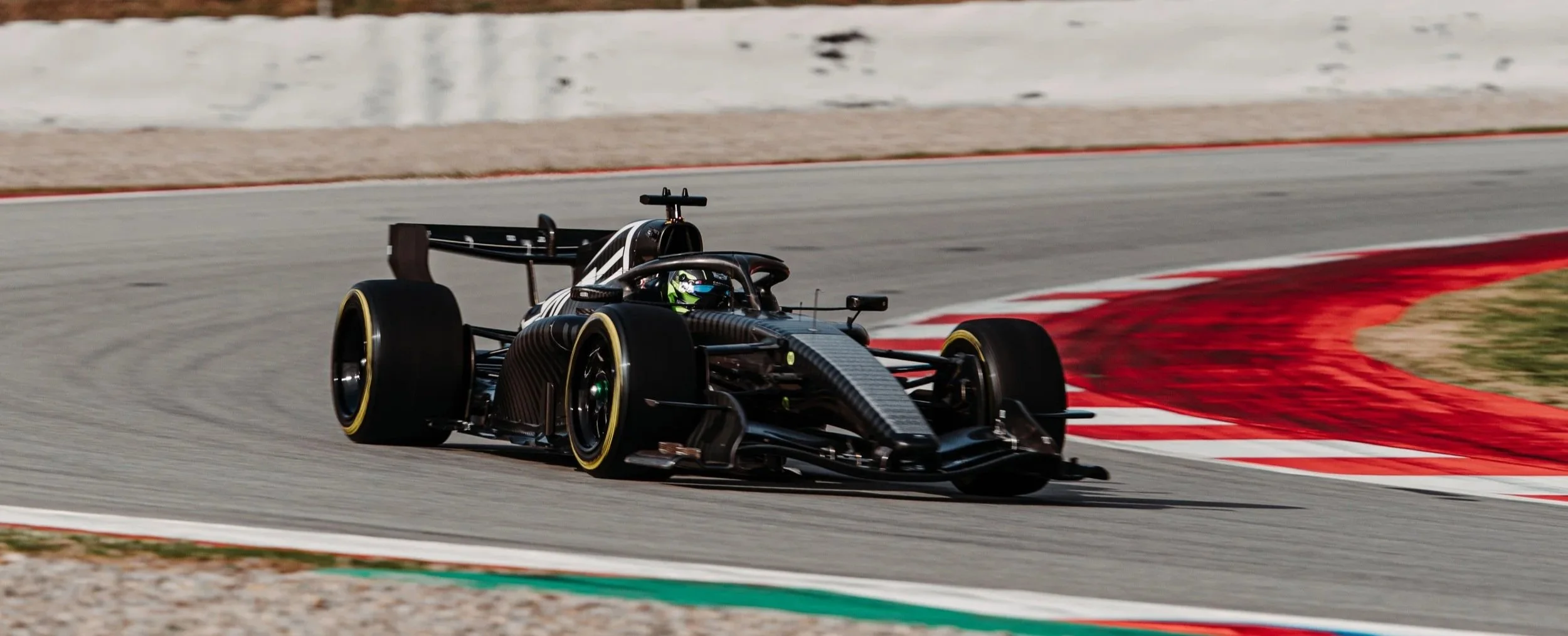 Cadillac's first moments on track in Barcelona