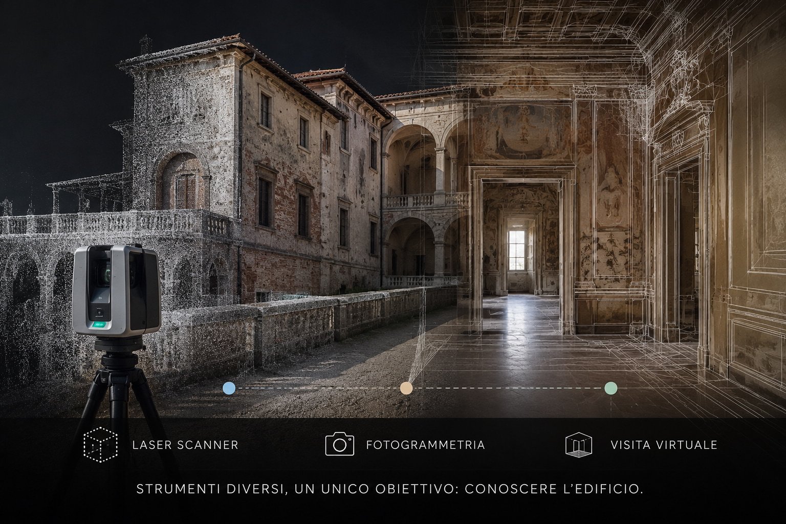 Laser scanner, fotogrammetria o Matterport?
