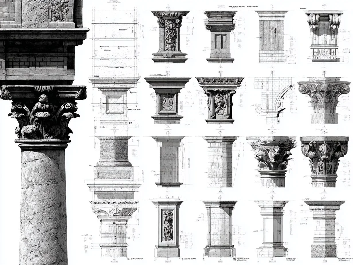 Elementi catalogati per restauro