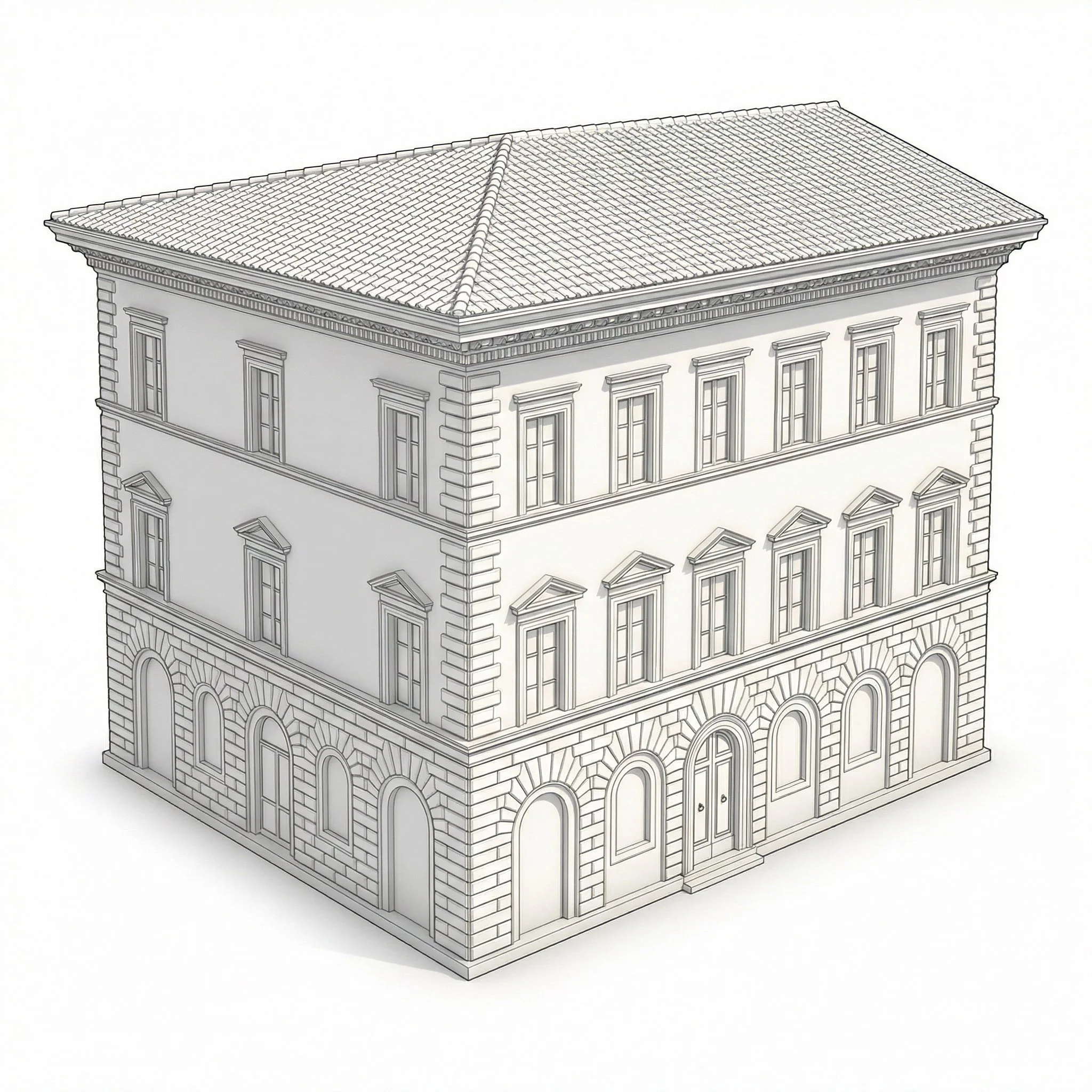 modello_HBIM_palazzo_storico_toscano