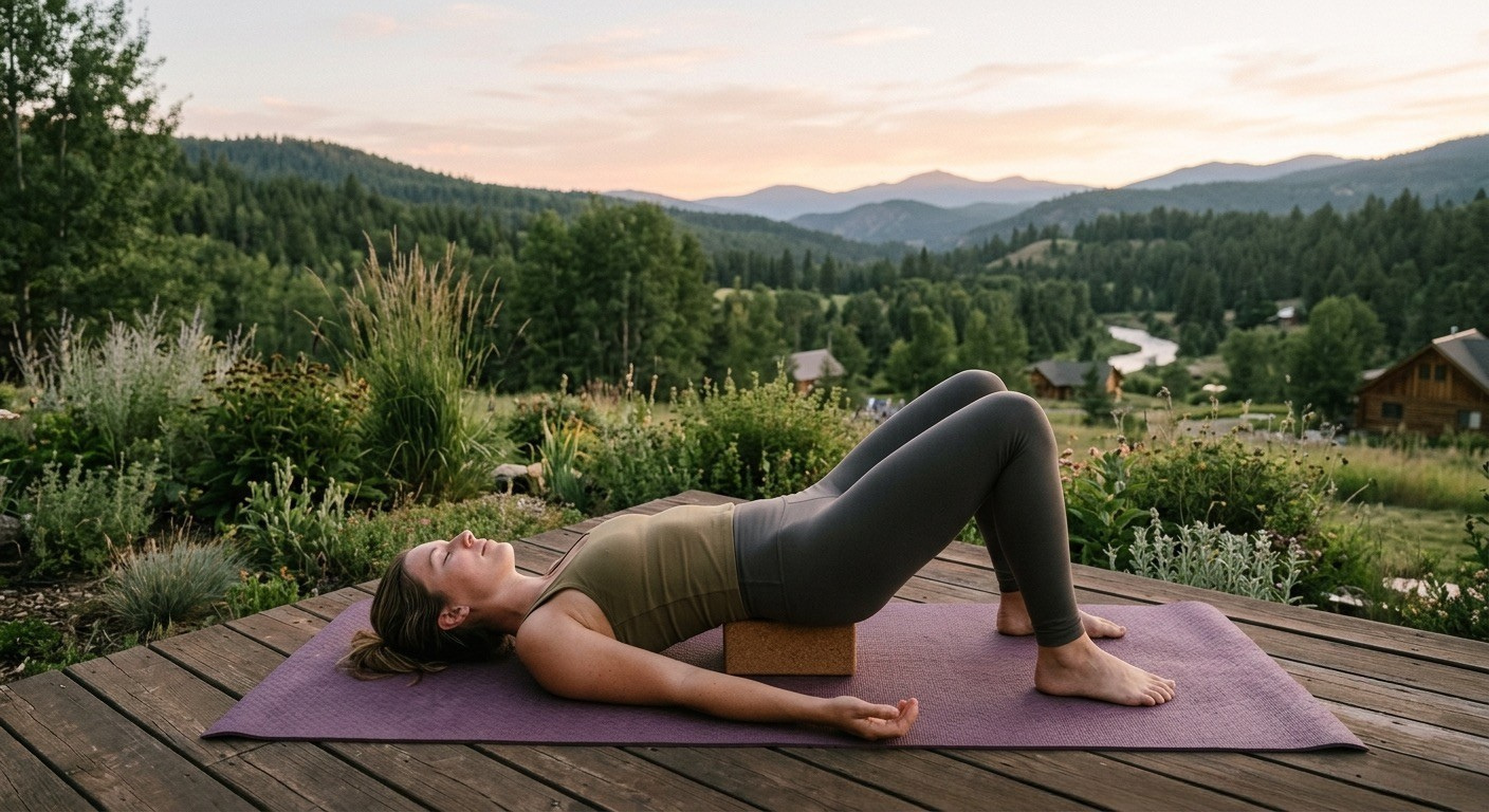 Why a Simple Yoga Block Can Make Core Exercises Pain-Free: The Anatomy Behind It