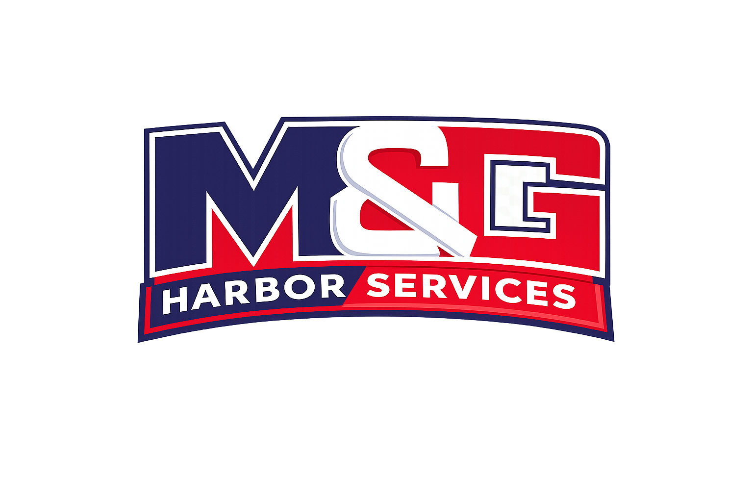 Logo for MSC Harbor Services featuring a stylized red, white, and blue design with the company initials and name.