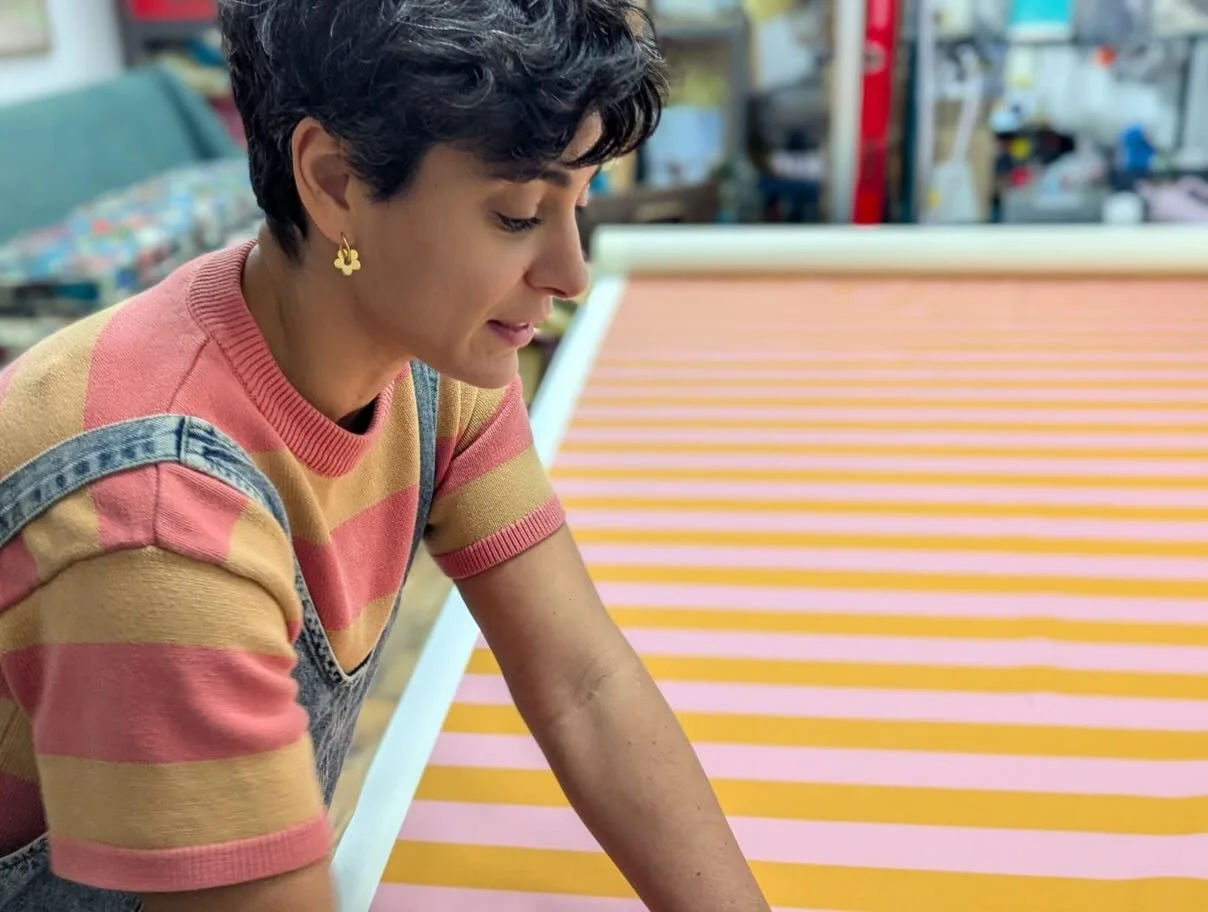 I take pattern matching really seriously. 🤣

#upholstery #madeinnyc #patternmatching