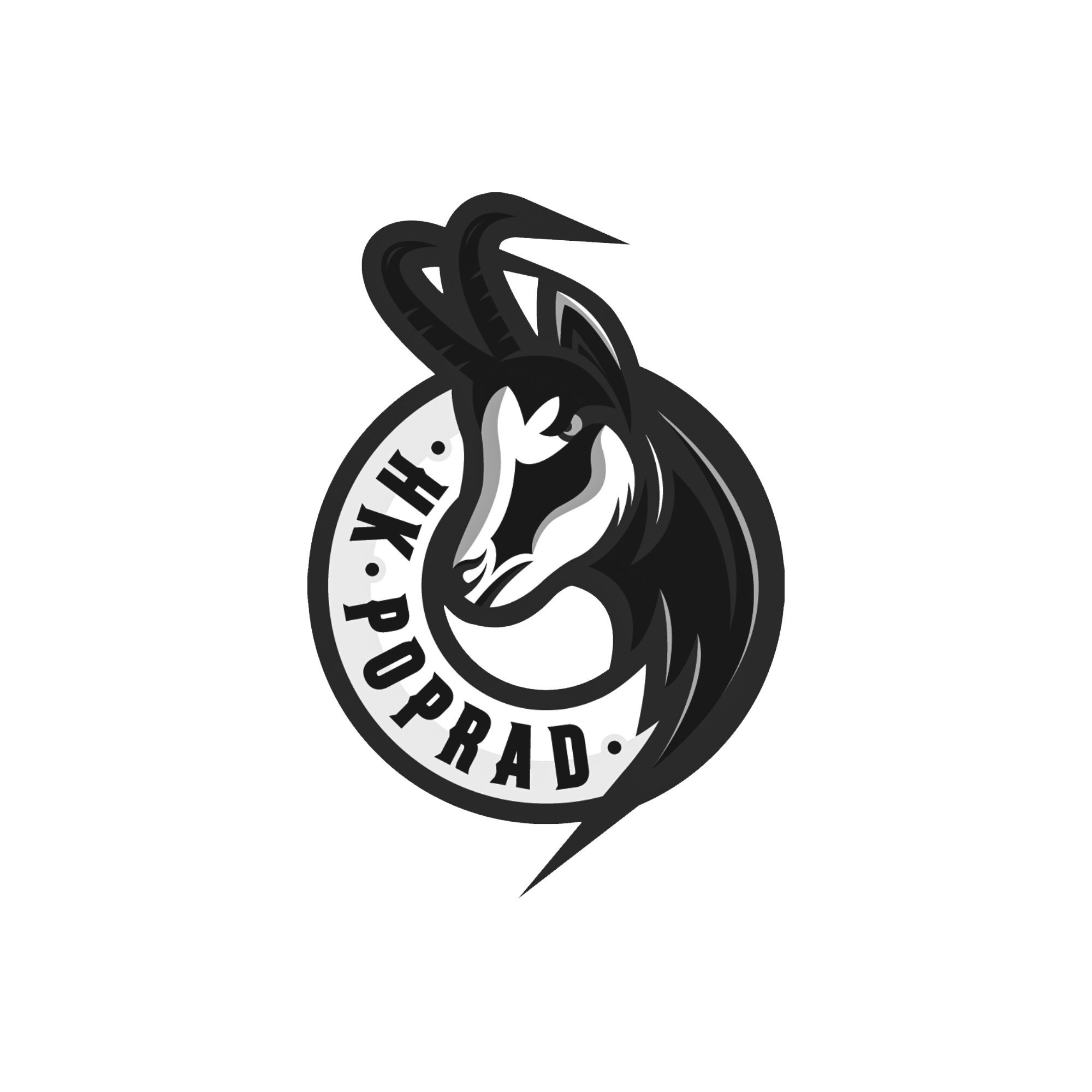 Black and white logo of a horse's head with a logo overlay that says 'Horseboard'.