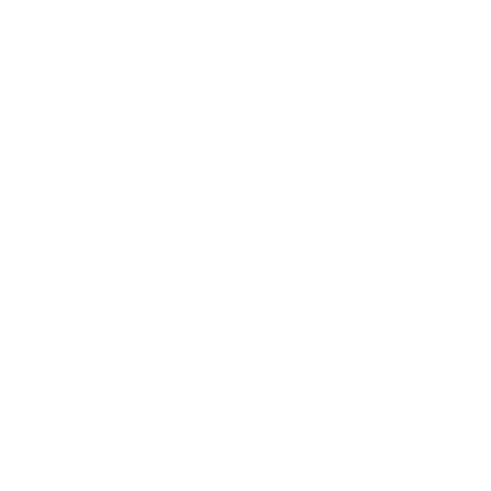 Black and white abstract illustration with a large stylized speech bubble.