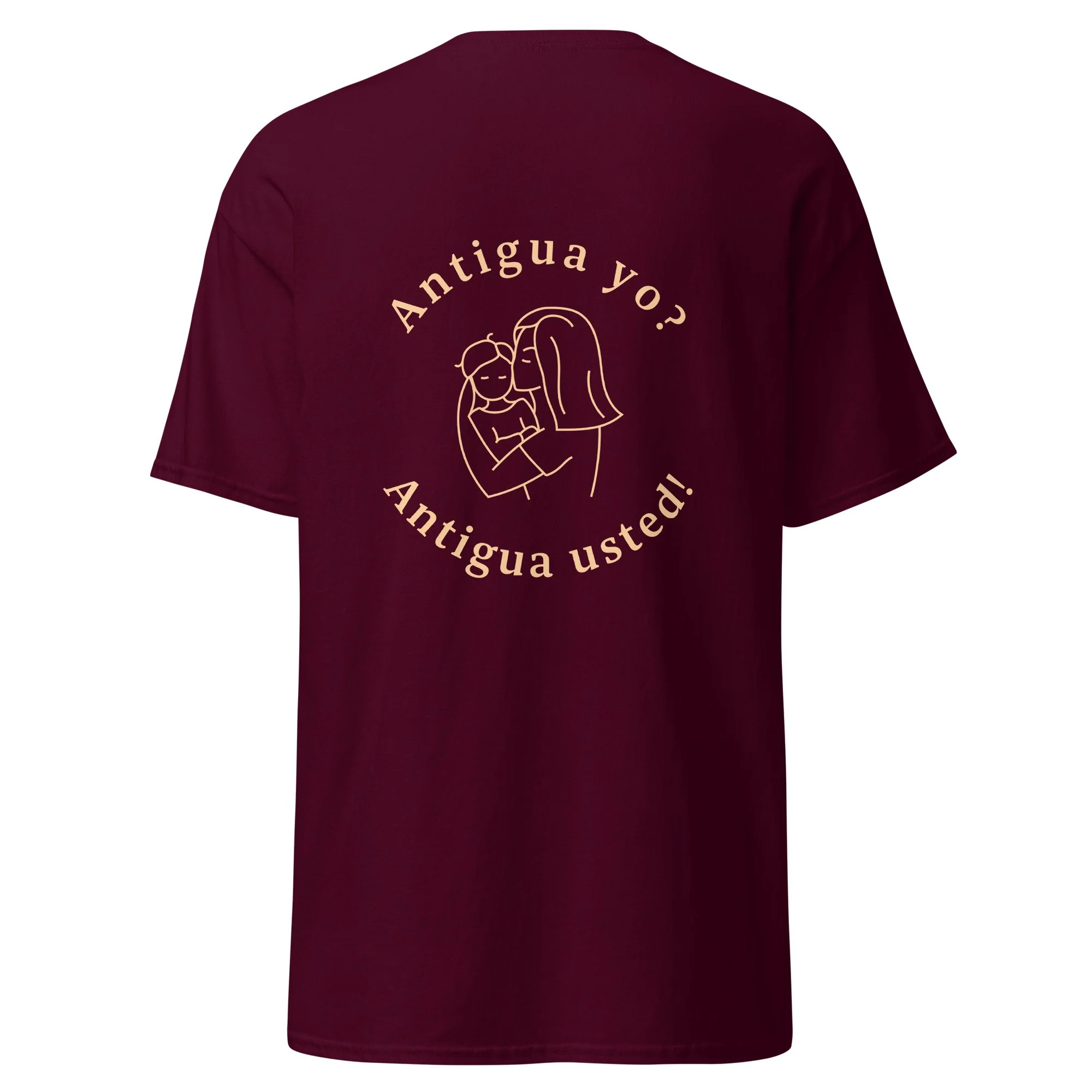 unisex-classic-tee-maroon-back-69e70867ab98d.jpg