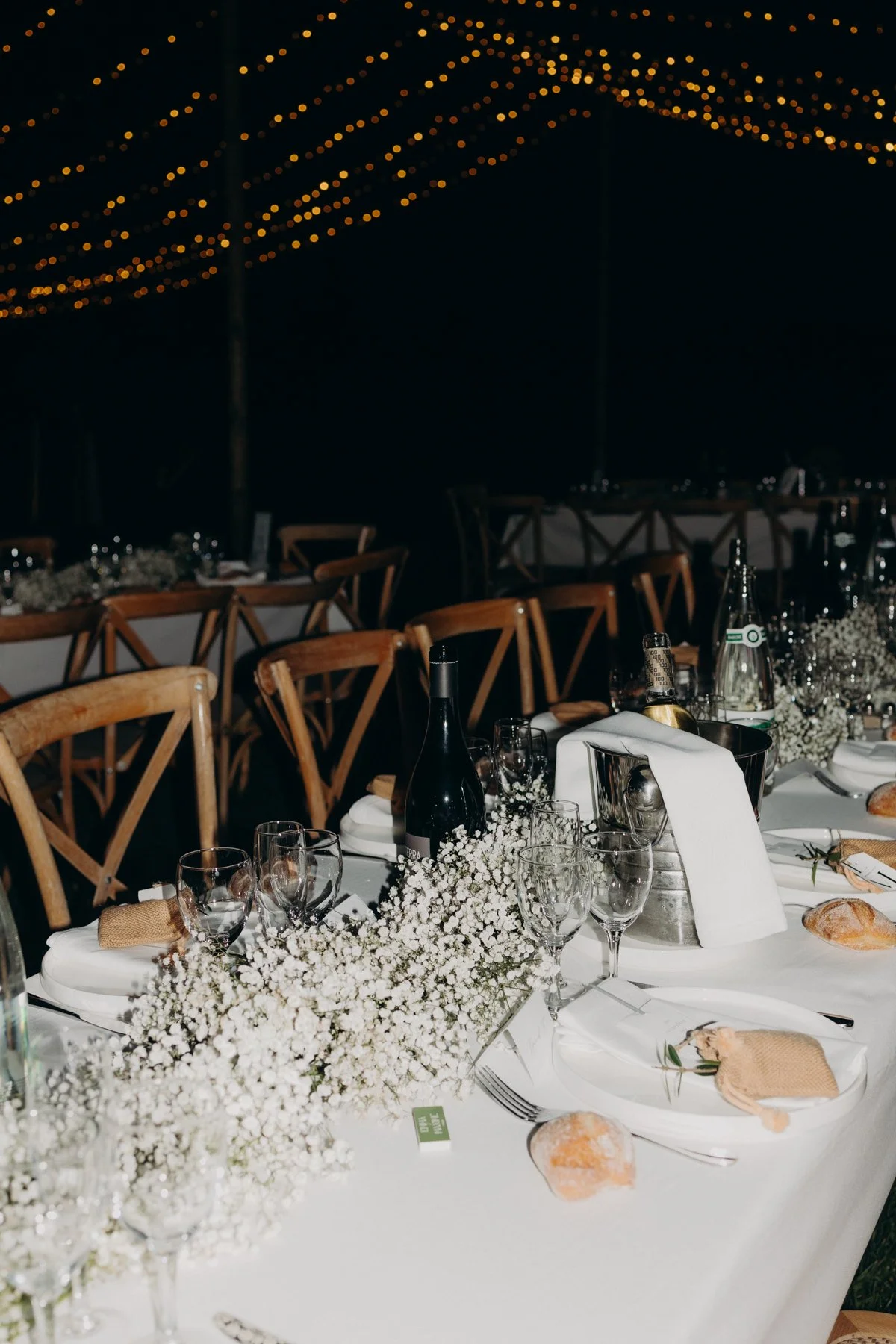 table réception mariage provence