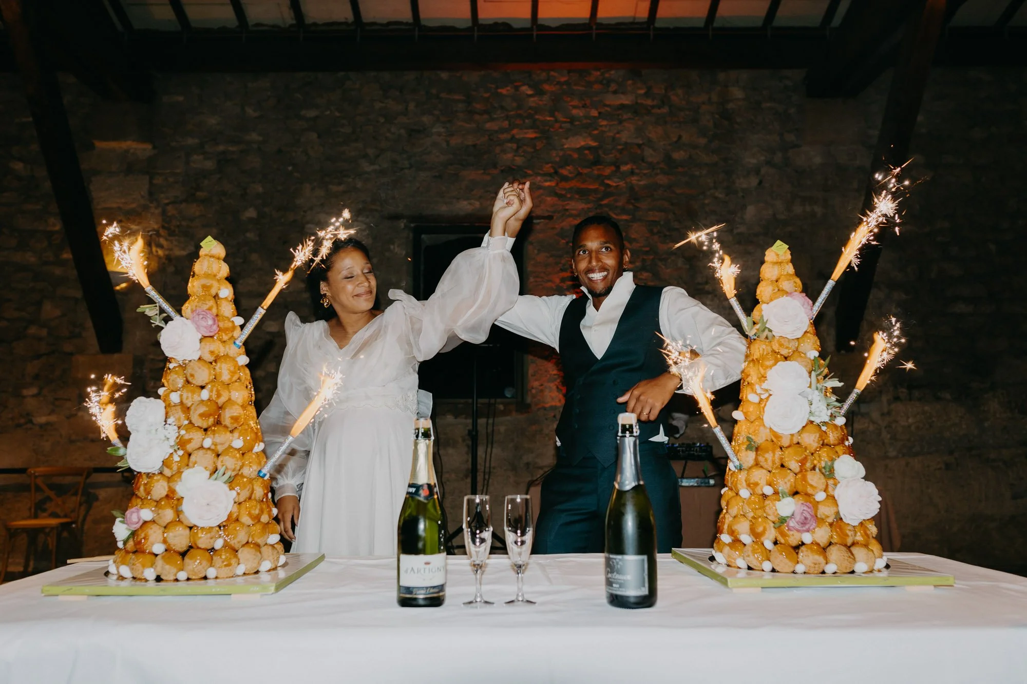pièce montée choux soirée mariage