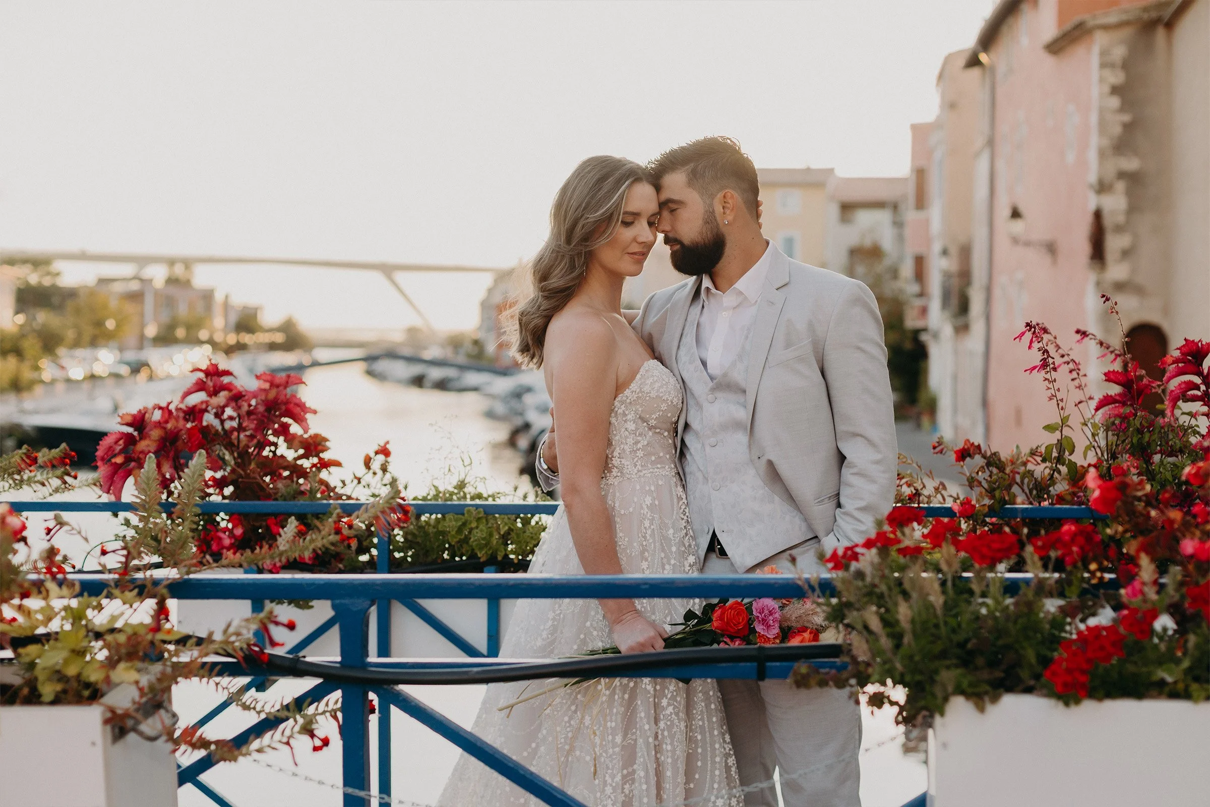 Séance après mariage à Martigues