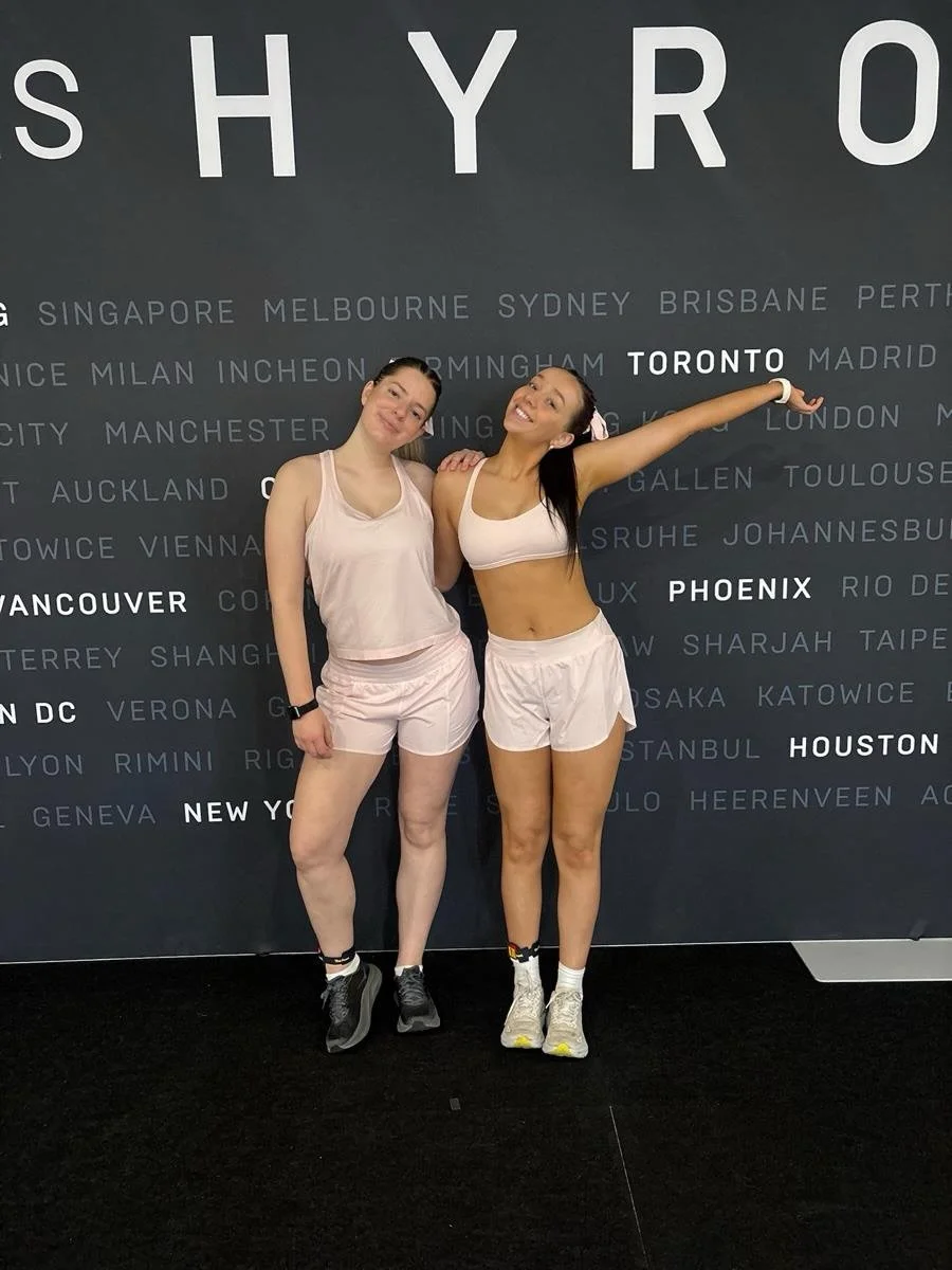 Huge shoutout to two of my amazing clients who completed their first HYROX yesterday!!! ⠀
⠀
They began training for HYROX with me in January and put 100% into every session! Fast forward 5.5 months, and they absolutely crushed it! ⠀
⠀
They worked so 
