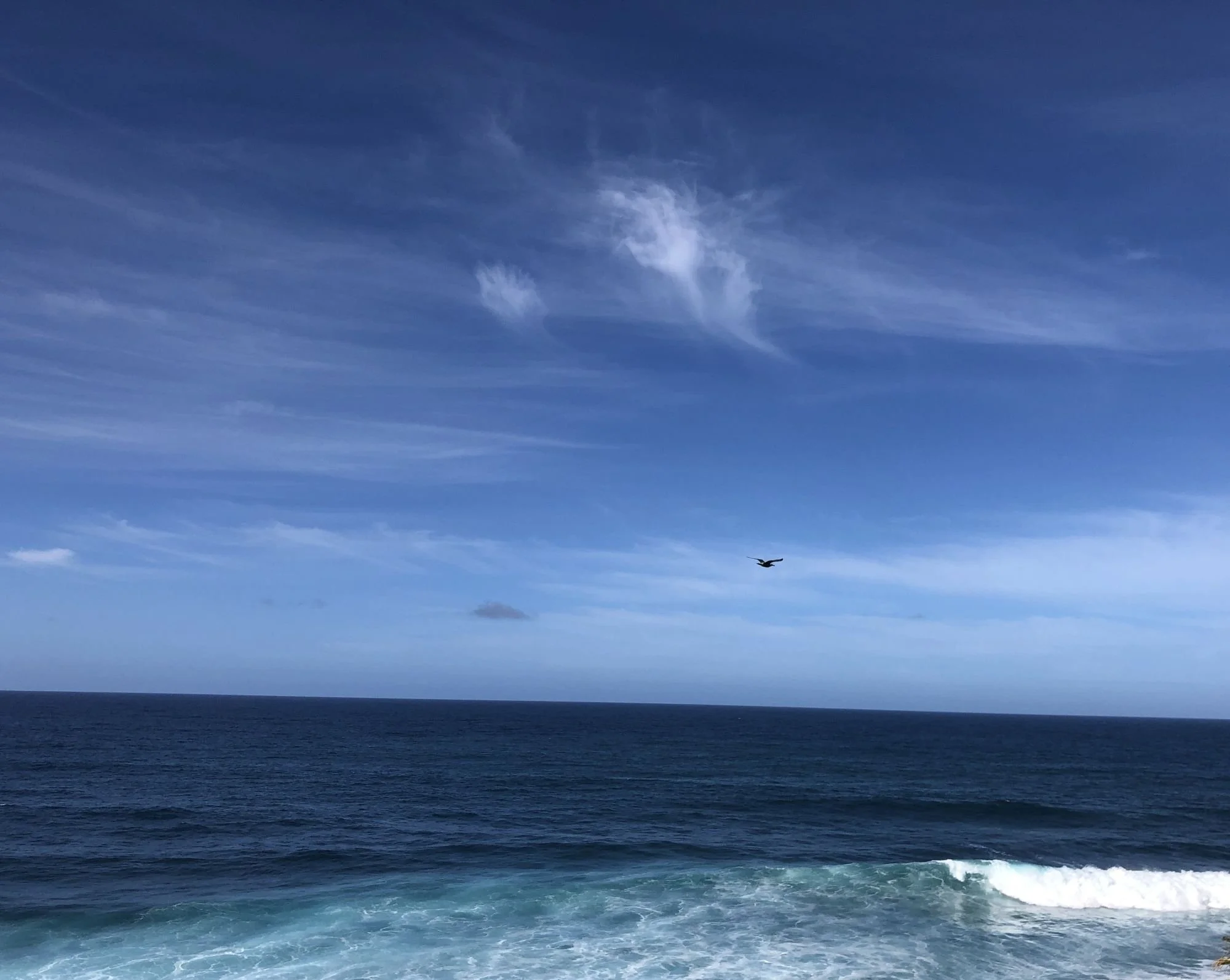 Atlantic ocean view in Madeira.