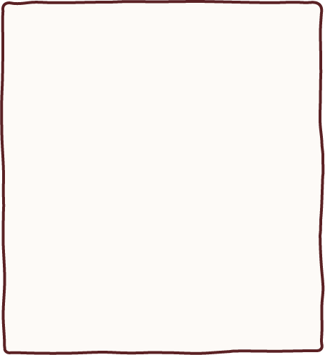 Empty handwritten note or paper with a red border.