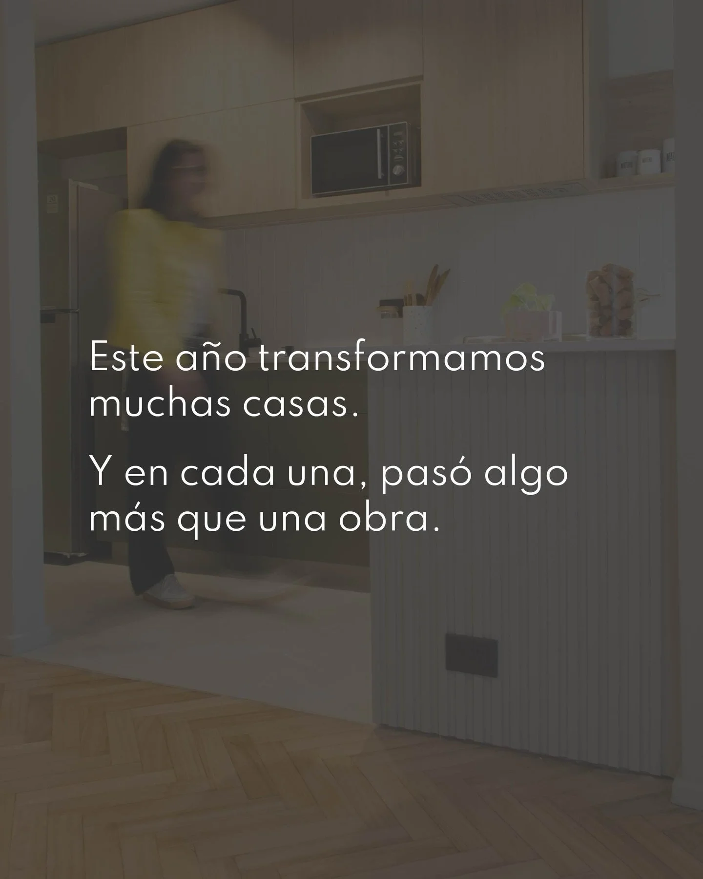 Este a&ntilde;o fue intenso, pero tambi&eacute;n muy humano.

Entr&eacute; en casas con historia, con dudas, con decisiones importantes por tomar.
Escuch&eacute; rutinas, deseos&hellip; y muchas ansiedades.

Y entend&iacute; algo que hoy siento con m