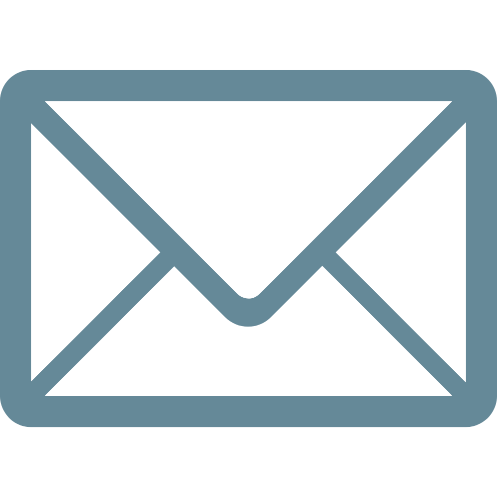 Envelope icon representing contacting or sending a message