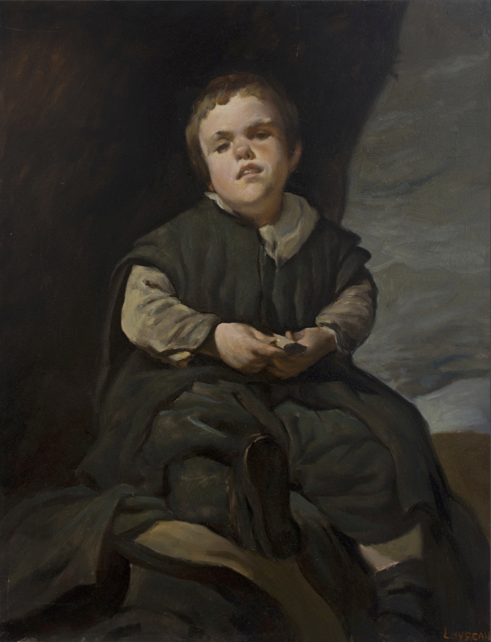 After Velazquez - El niño de Vallecas