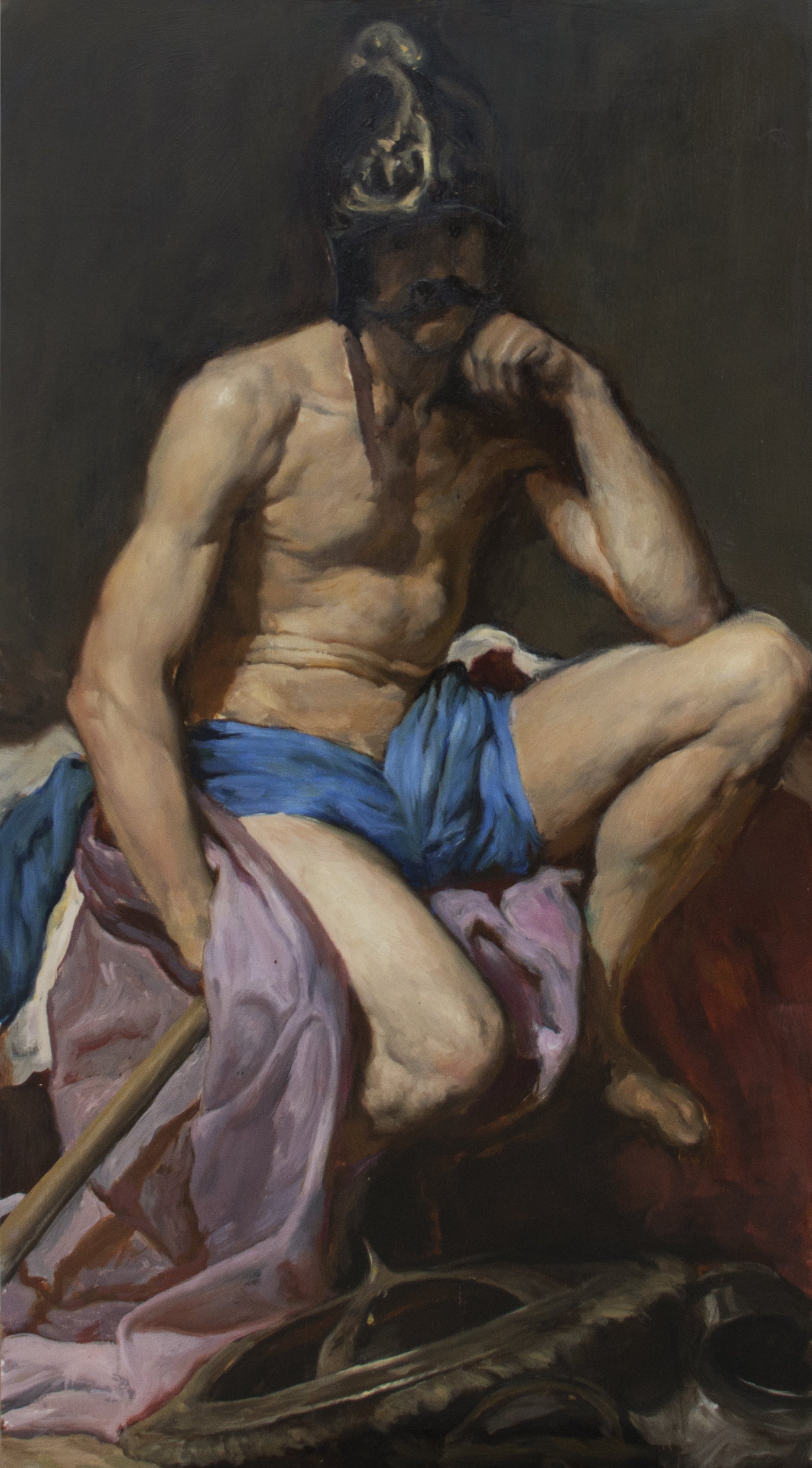 D’après Velázquez, Le Repos de Mars